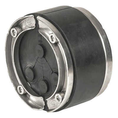 Hauff Ringraumdichtung HSD 100-RWD DN100 für 4 Kabel/Rohre 6-18mm und 25-32-40mm